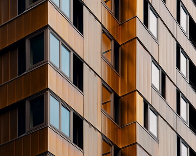 Brown concrete high-rise buildings
